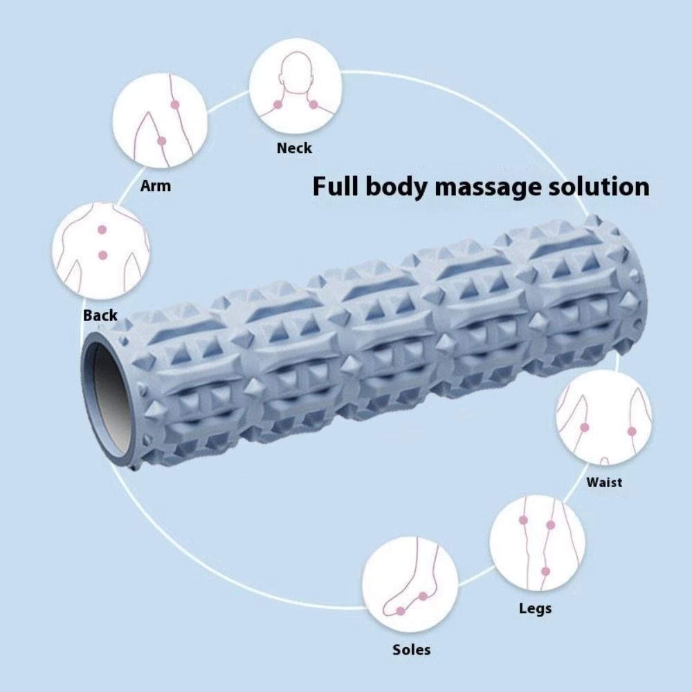 EVA Foam Fitness Back Roll Tri - مراجعة Pilates Yoga Gear وسعره