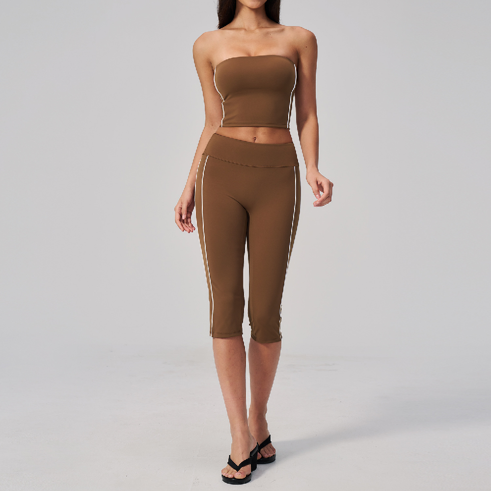 2PCS Yoga Clothes Athletic Wea - مراجعة Pilates In Yoga Pants وسعره