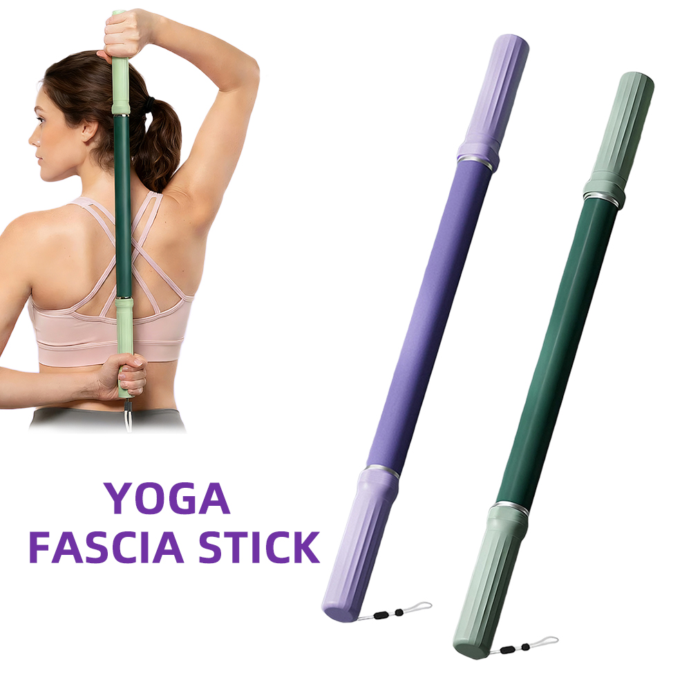 Yoga Fascia Stick Ergonomic Mu - مراجعة Pilates Yoga Gear وسعره
