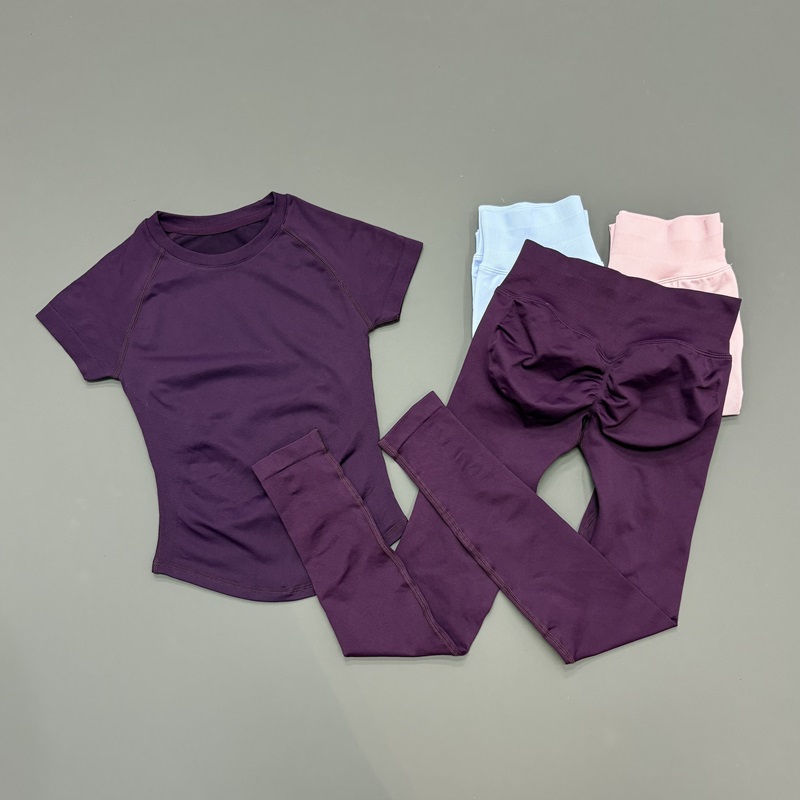 2 Pieces Women Yoga Set Slim S - مراجعة Pilates Yoga Outfit وسعره
