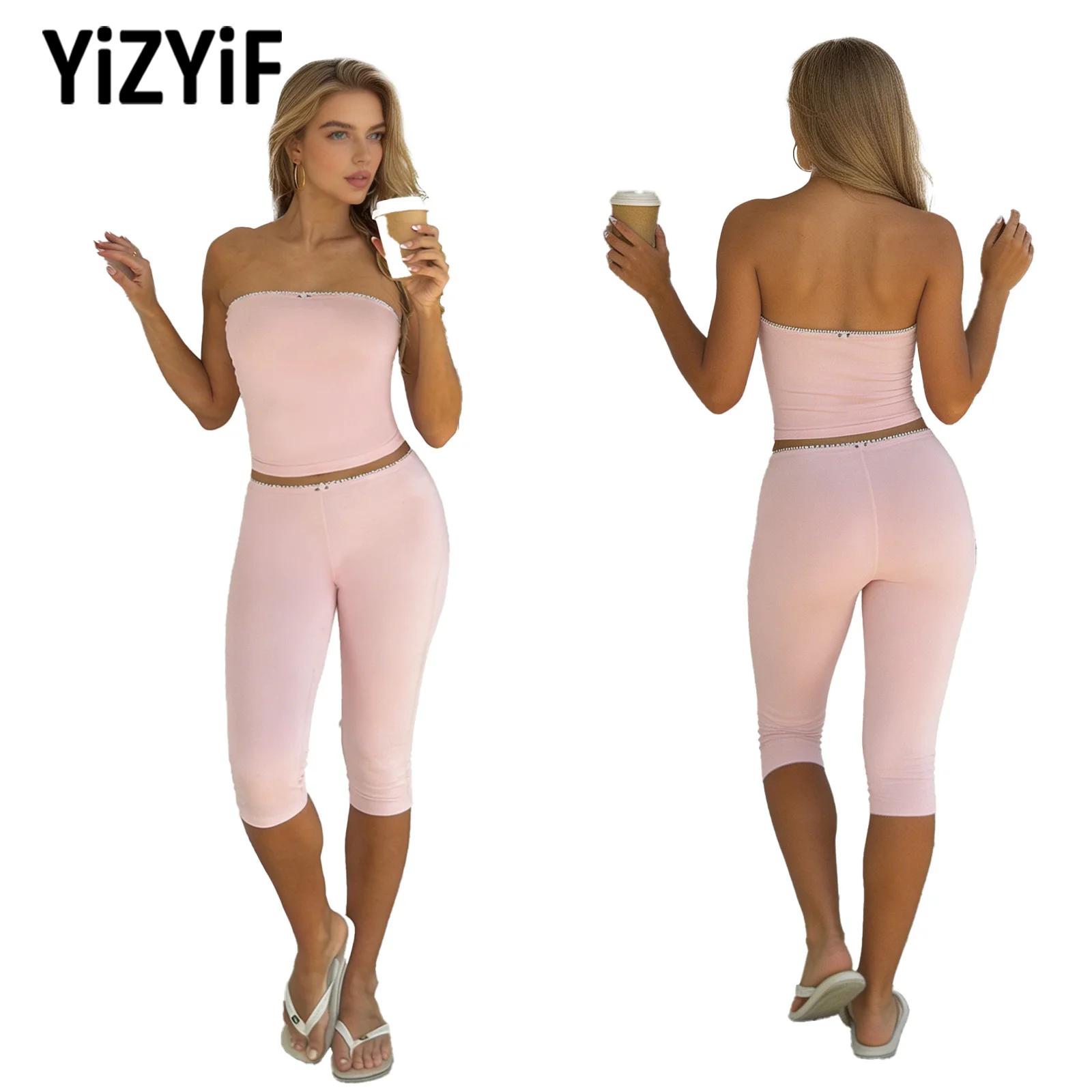 Women Yoga Outfit Strapless Tu - مراجعة Pilates Yoga Outfit وسعره