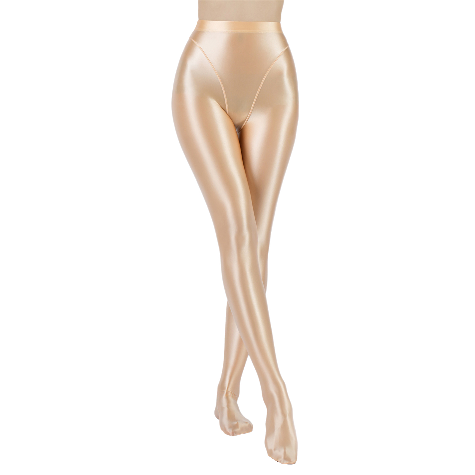 Womens Oil Shiny Tights Pants  - مراجعة Pilates In Yoga Pants وسعره