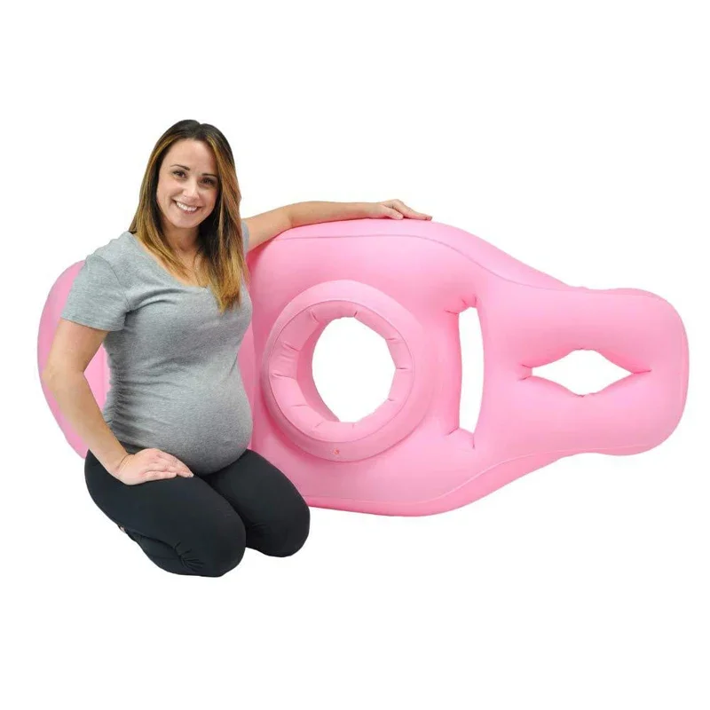 Inflatable Pregnancy Pillow Yo - مراجعة Pilates Yoga Gear وسعره