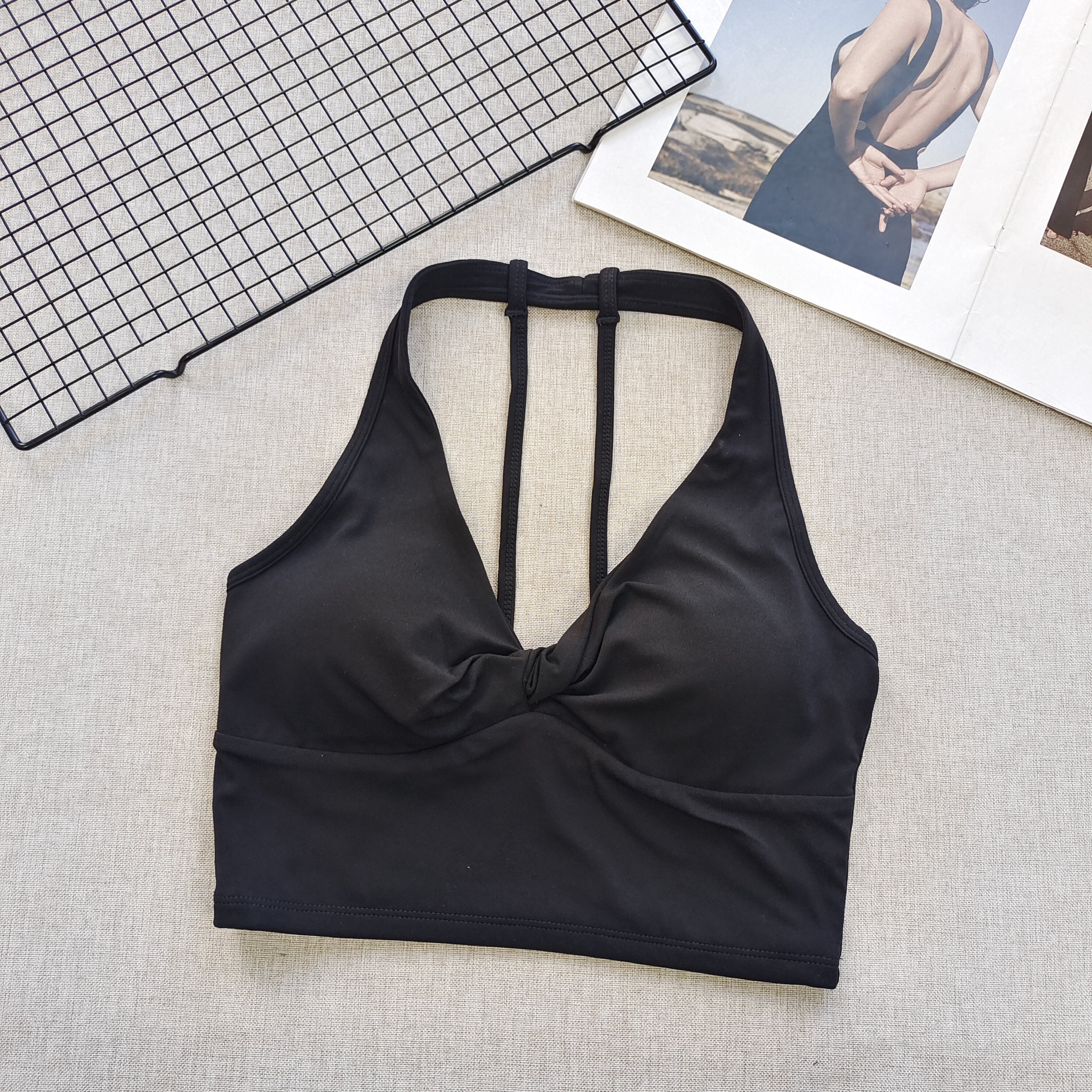 Sports Bra for Women, Fixed an - مراجعة Pilates Yoga Wear وسعره