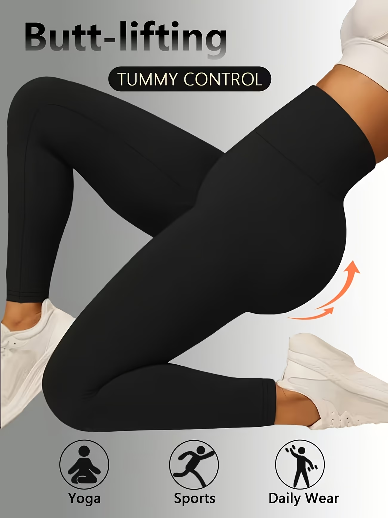High Waist Yoga Sports Legging - مراجعة Pilates In Yoga Pants وسعره