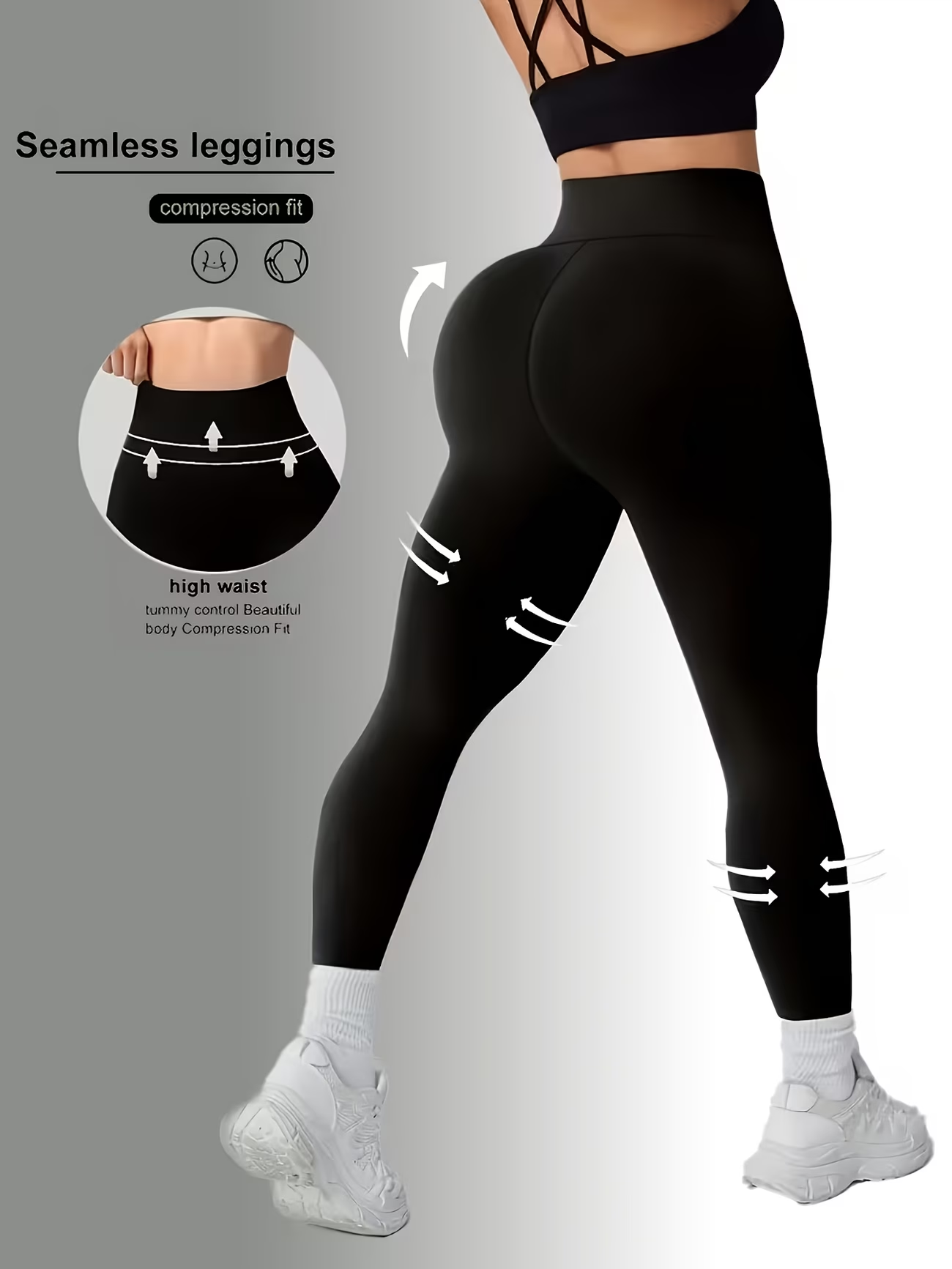 High Waist Yoga Sports Legging - مراجعة Pilates In Yoga Pants وسعره
