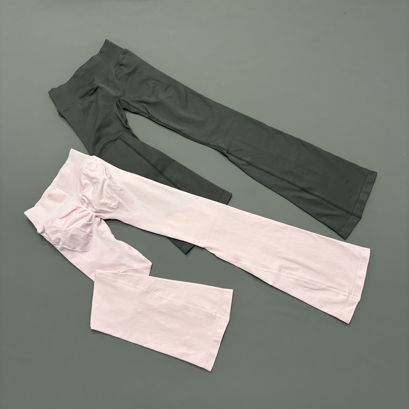 Gym Flared Leggings Seamless Q - مراجعة Pilates In Yoga Pants وسعره