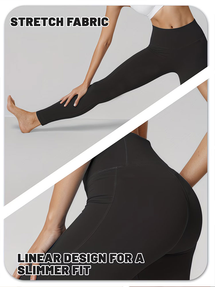 Sexy Soft Yoga Trousers Lightw - مراجعة Pilates In Yoga Pants وسعره