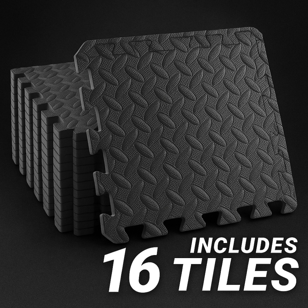 16 Piece Fitness Yoga Mat Soft - مراجعة Pilates Yoga Gear وسعره