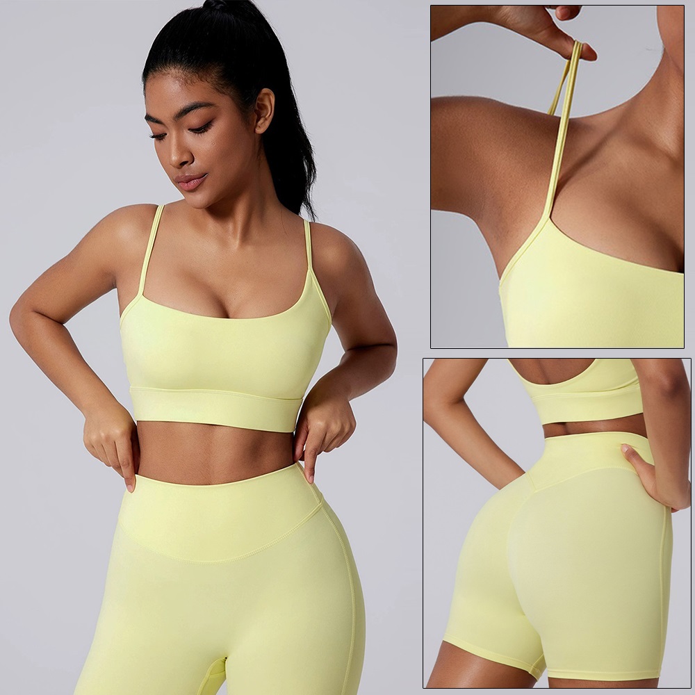 Cloud Hide Yellow Yoga Suit Gy - مراجعة Pilates In Yoga Pants وسعره