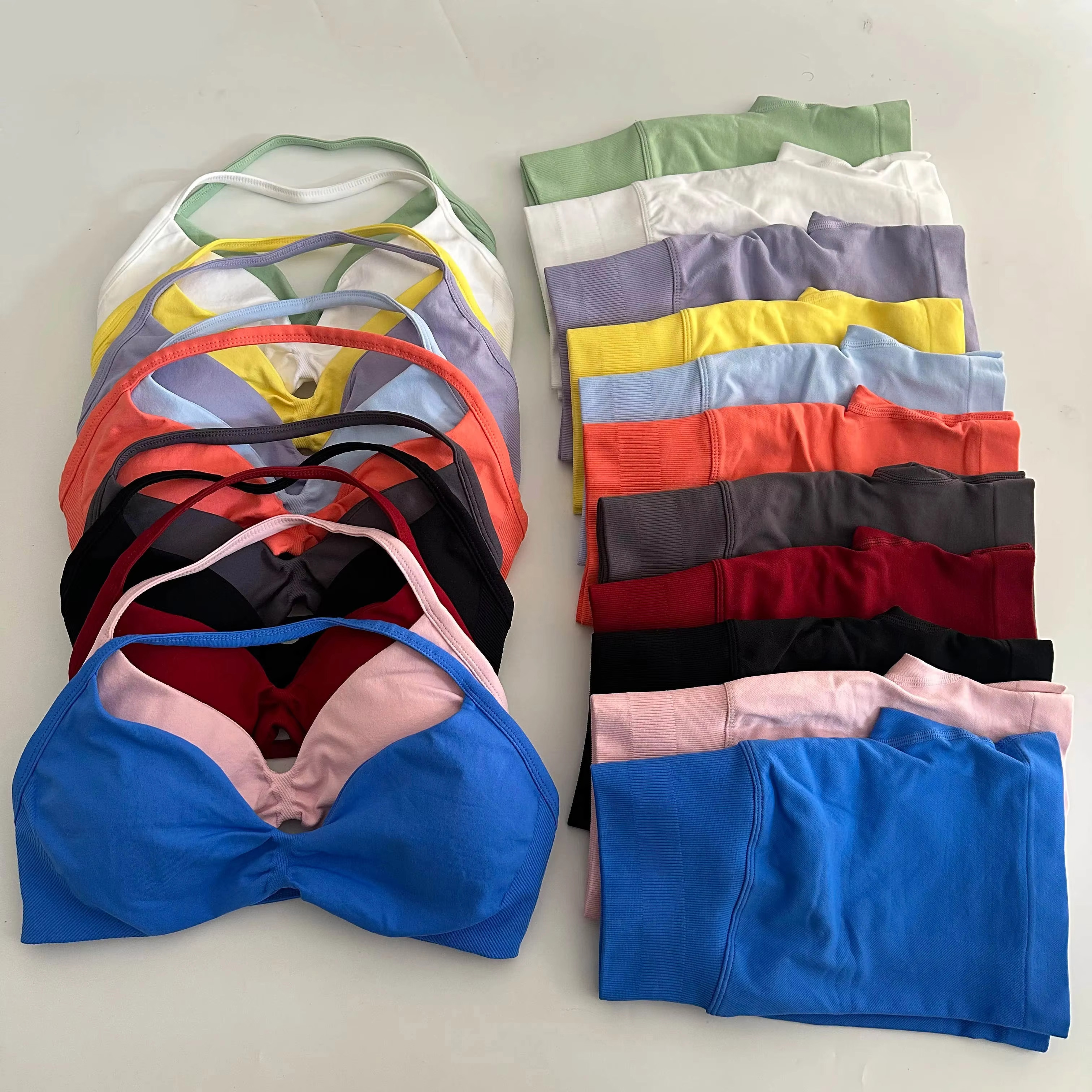 Ruched Seamless Yoga Set for W - مراجعة Pilates Yoga Outfit وسعره