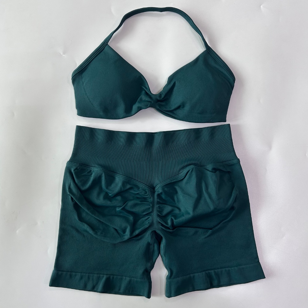 Ruched Seamless Yoga Set for W - مراجعة Pilates Yoga Outfit وسعره