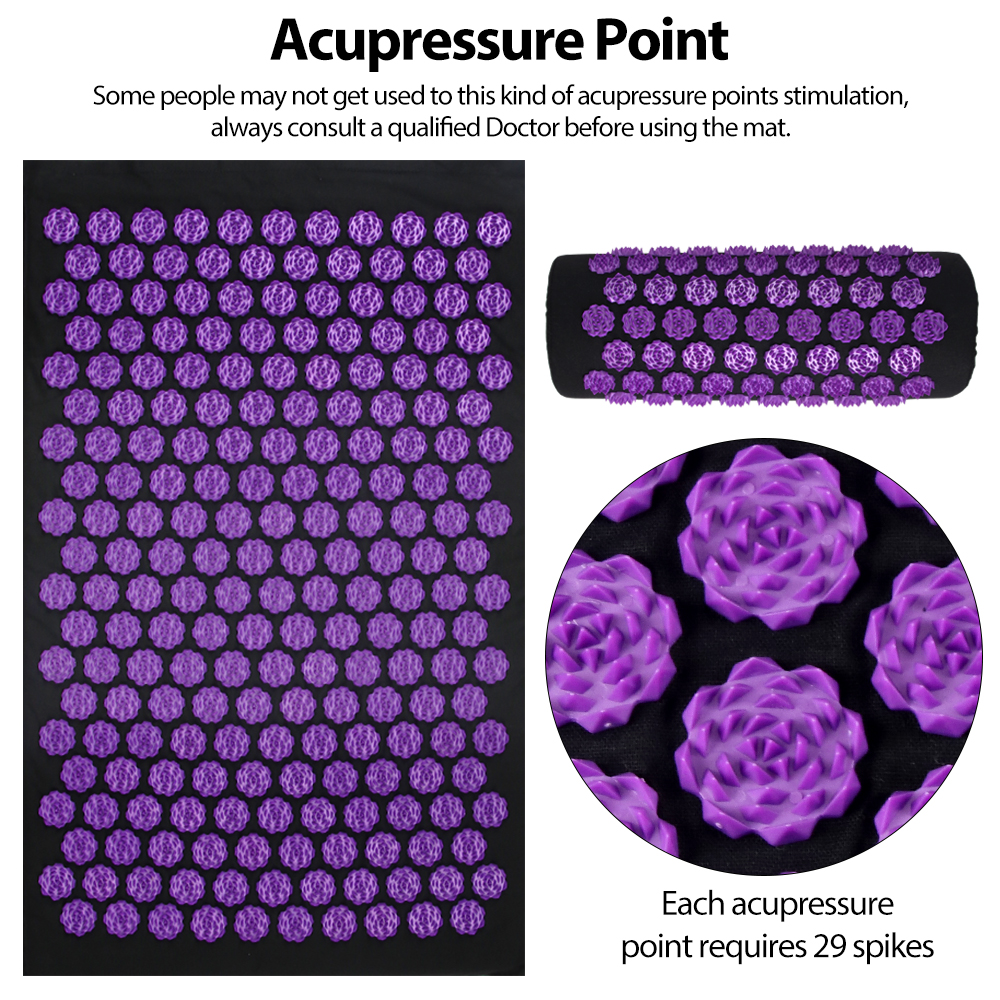 Acupressure Yoga Mat Kuznetsov - مراجعة Pilates Yoga Gear وسعره