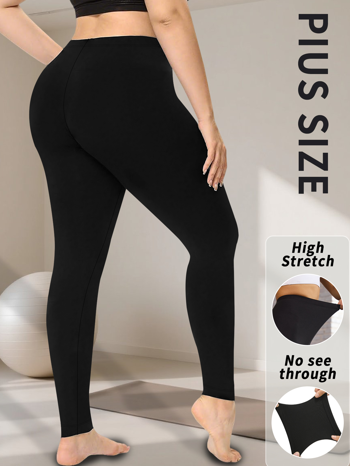 Plus Size Super Soft Sport Leg - مراجعة Pilates Yoga Outfit وسعره