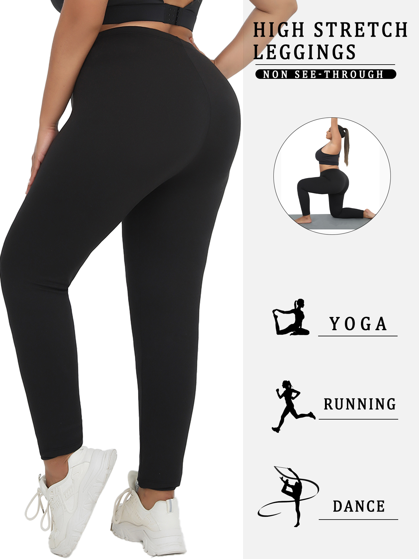 Plus Size Super Soft Sport Leg - مراجعة Pilates Yoga Outfit وسعره