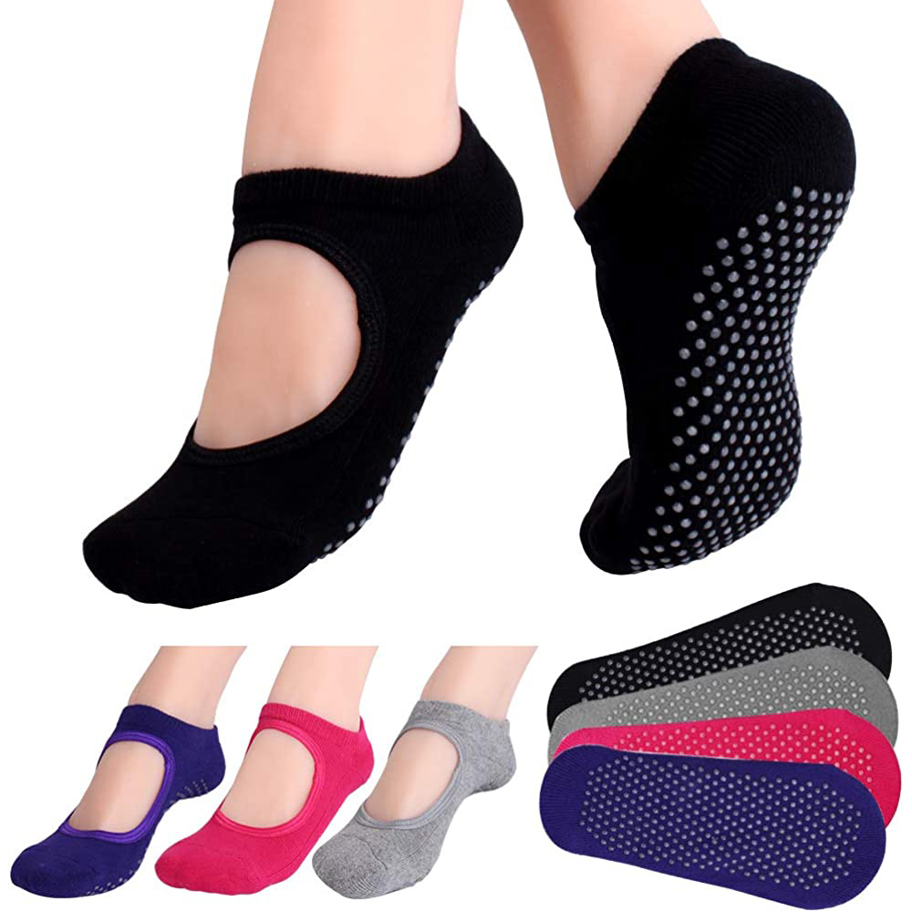 Backless Non-slip Fitness Pila - مراجعة Medias Para Pilates Y Yoga وسعره