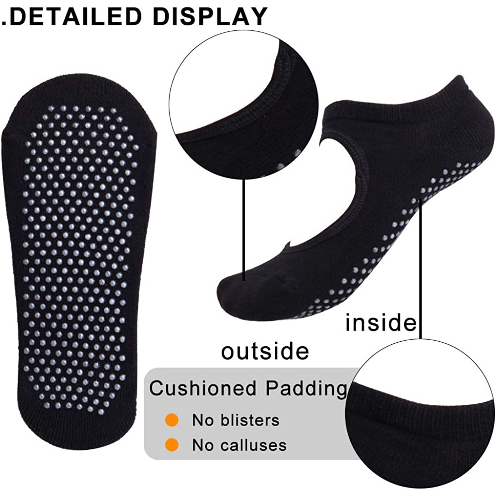 Backless Non-slip Fitness Pila - مراجعة Medias Para Pilates Y Yoga وسعره