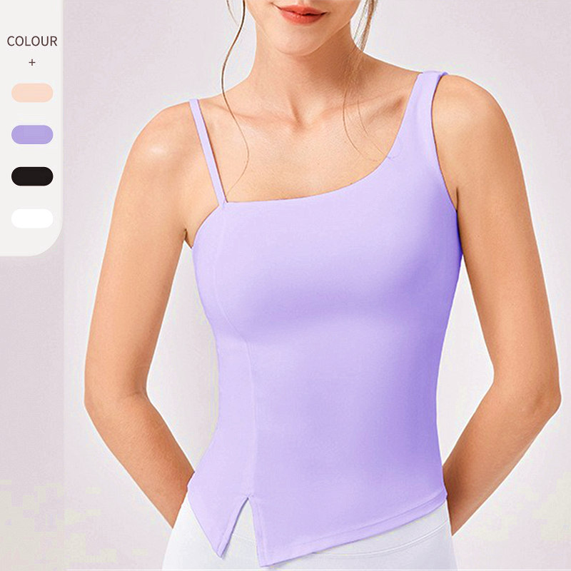 Women Padded Cami Yoga Tank To - مراجعة Pilates Yoga Wear وسعره