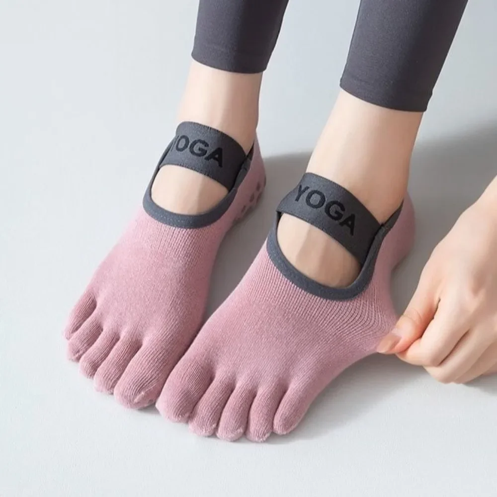 Five Finger Socks Women Anti-s - مراجعة Medias Para Pilates Y Yoga وسعره