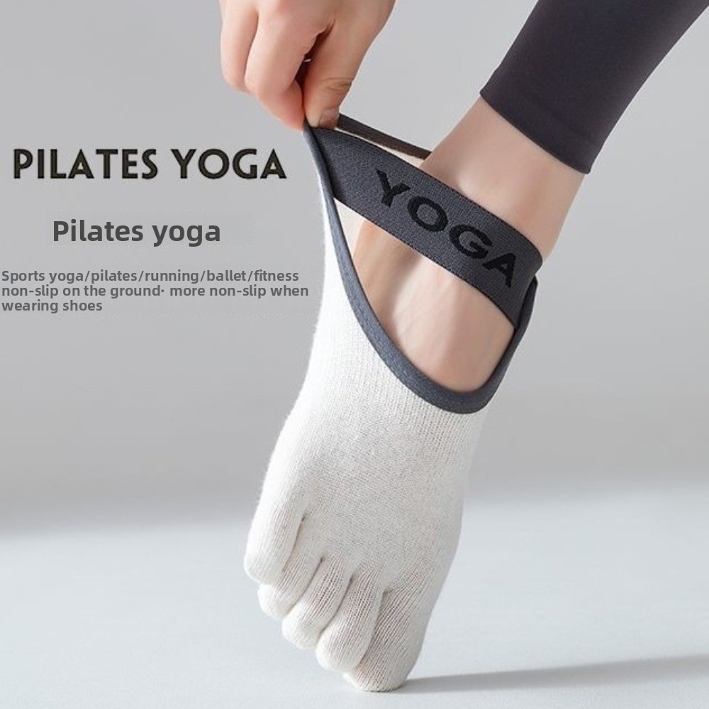Five Finger Socks Women Anti-s - مراجعة Medias Para Pilates Y Yoga وسعره