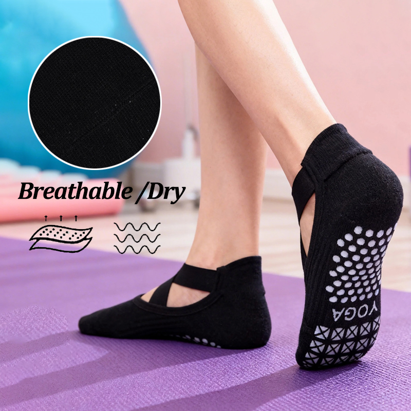Women Non-Slip Yoga Socks Sili - مراجعة Medias Para Pilates Y Yoga وسعره