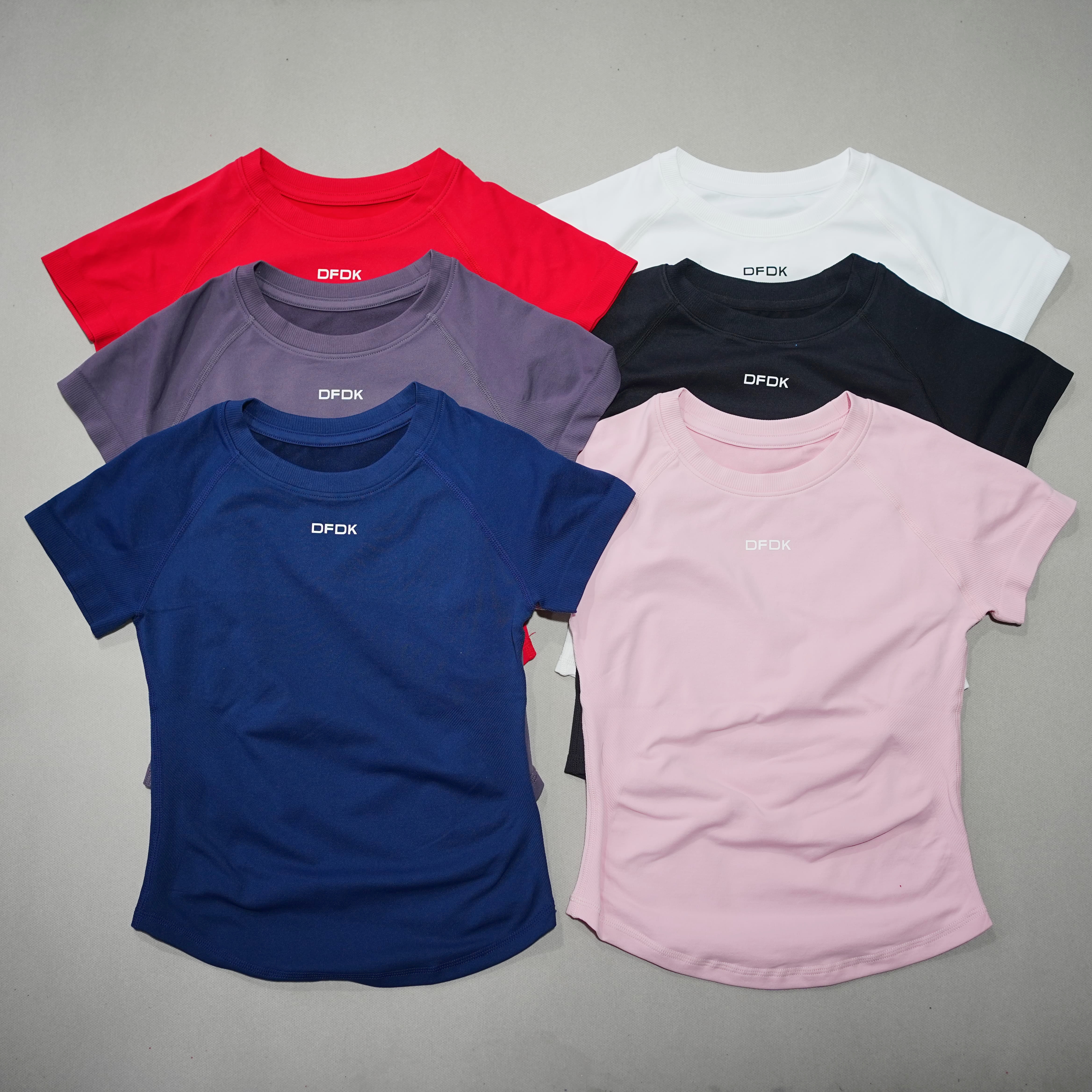DFDK Women's Summer Short Slee - مراجعة Pilates Yoga Wear وسعره