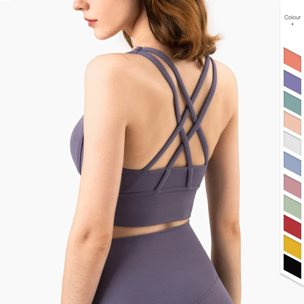 Summer Fashion Cross Back Wome - مراجعة Pilates Yoga Wear وسعره