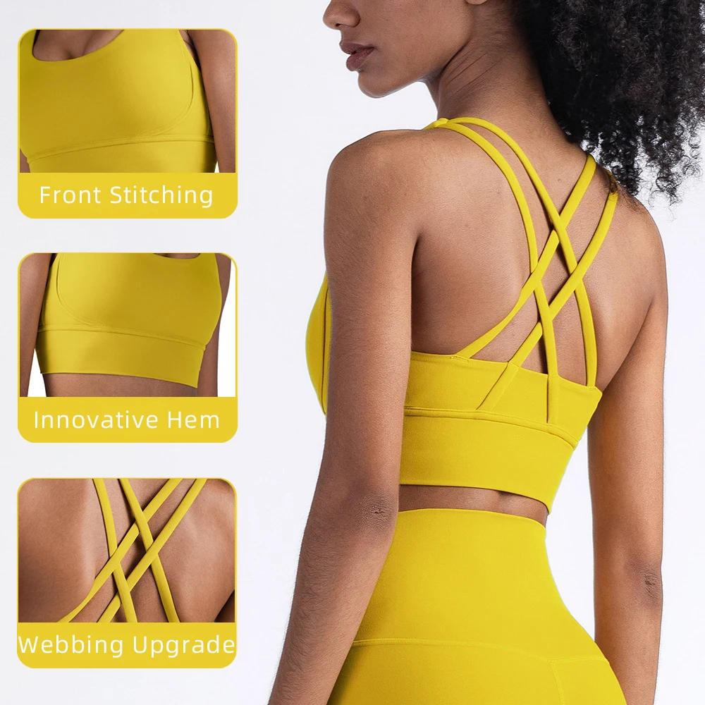 Summer Fashion Cross Back Wome - مراجعة Pilates Yoga Wear وسعره