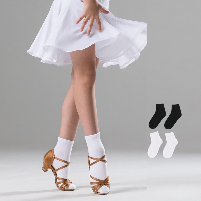Girls Women Latin Socks White  - مراجعة Medias Para Pilates Y Yoga وسعره