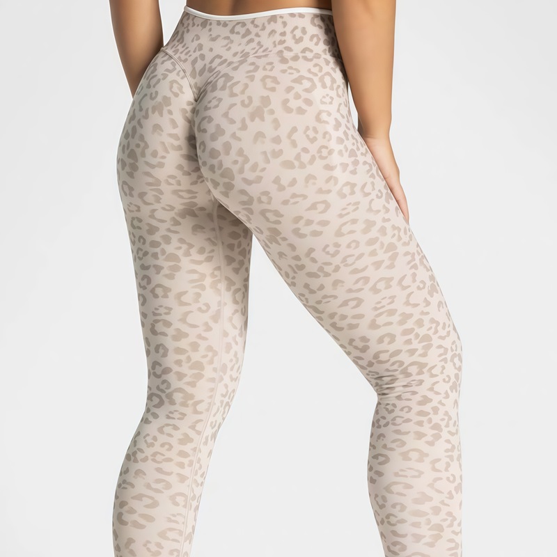 Sports Pants Leopard Print Sho - مراجعة Pilates In Yoga Pants وسعره