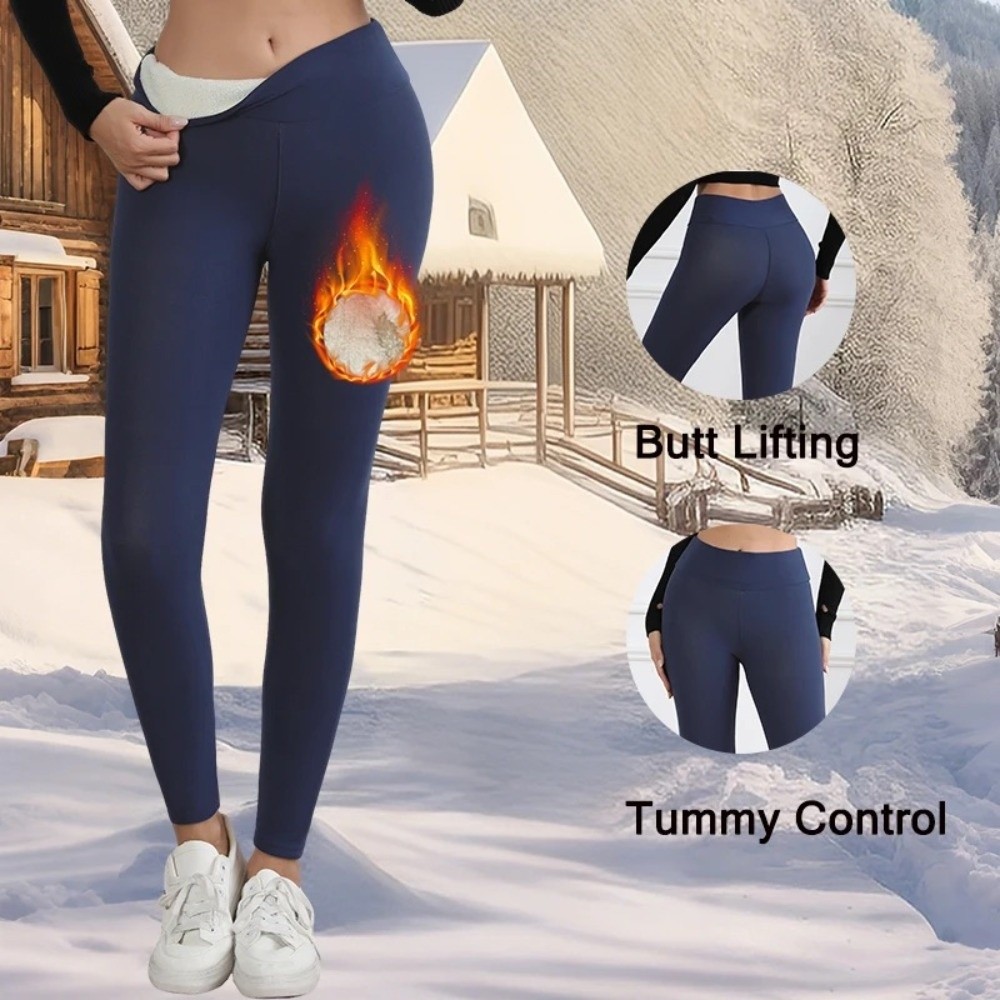 Fashion High Waist Fleece Legg - مراجعة Pilates In Yoga Pants وسعره