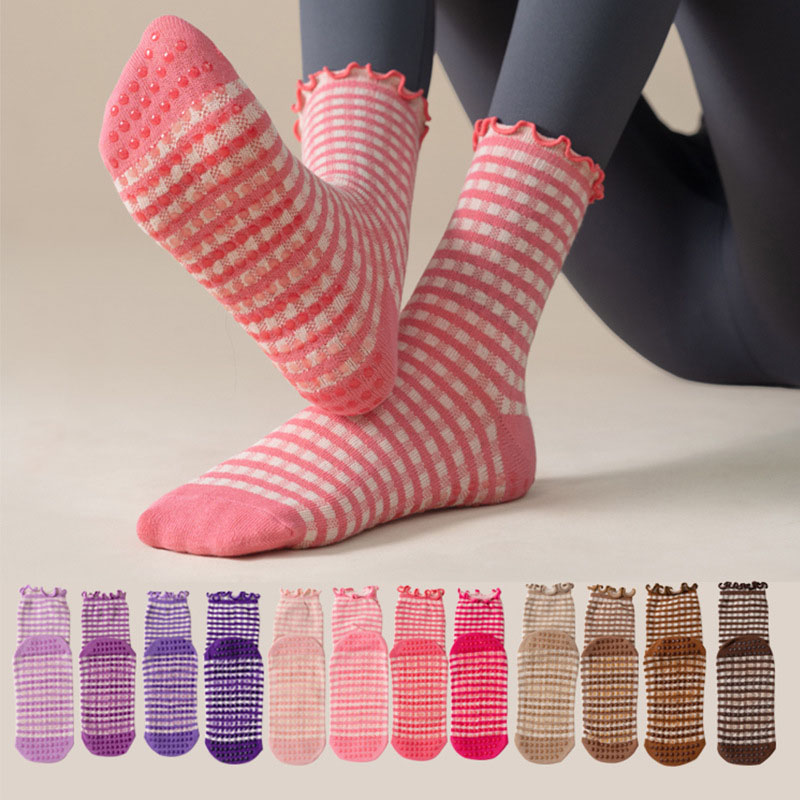 Pilates Socks Women Cotton Let - مراجعة Medias Para Pilates Y Yoga وسعره