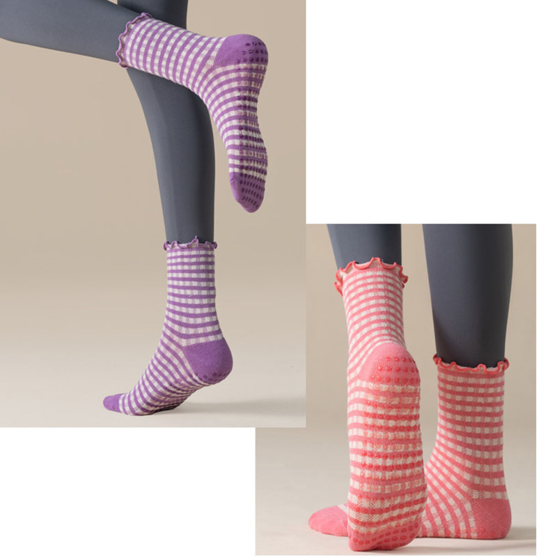 Pilates Socks Women Cotton Let - مراجعة Medias Para Pilates Y Yoga وسعره